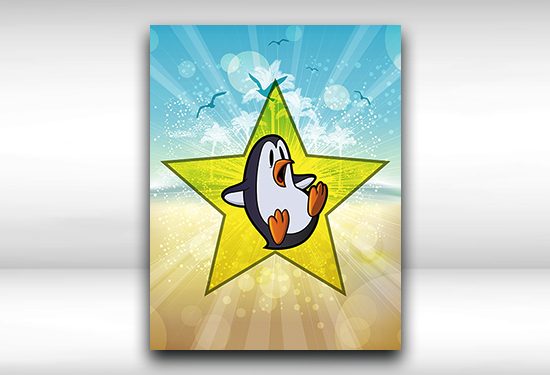 SIGNL02-Penguin-Fall-Sign-Summer