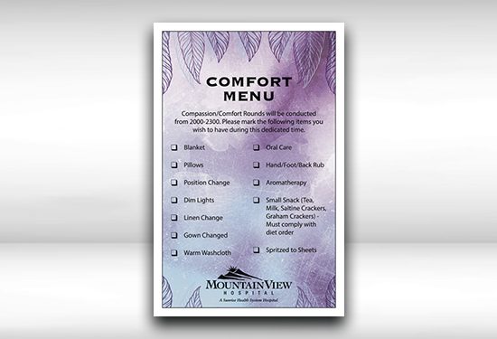 PADS06 - Comfort Menu1